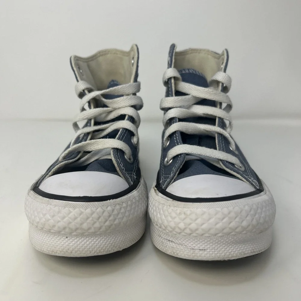 Converse Chuck Taylor All Star EVA Lift Platform High Lakeside Blue Youth Sz 12